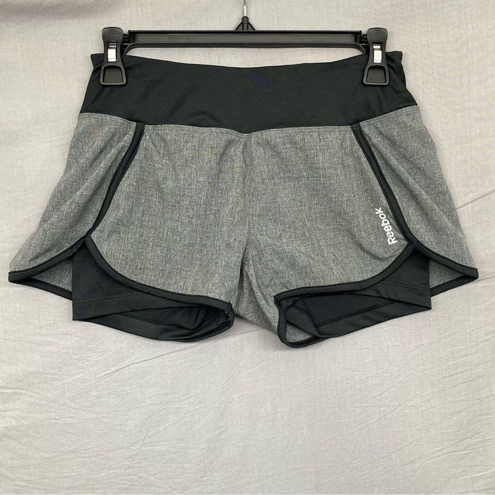 Reebok Athletic Running Shorts Gray Teens Size |‎ XS